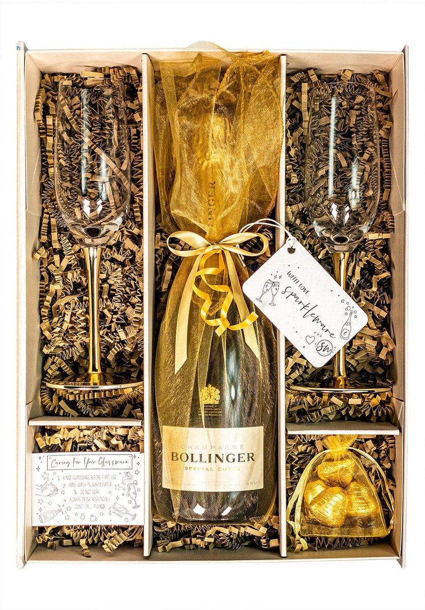 Bollinger Champagne Gold Edition 75cl Gift Set Champagne Gifts The Keico