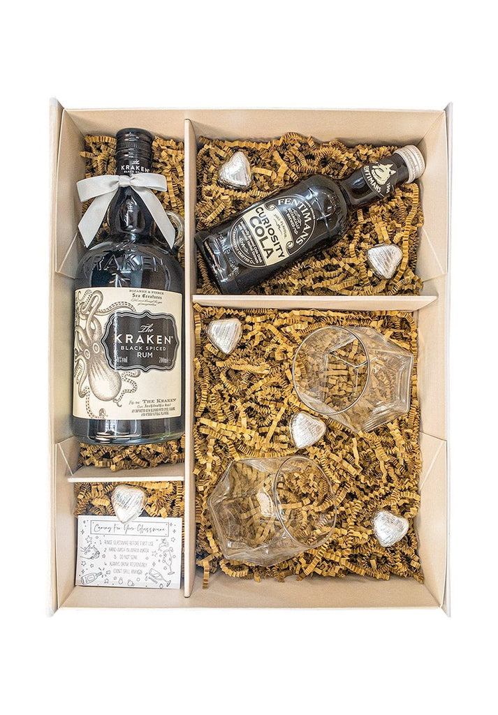 The Kraken Black Spiced Rum Cocktail Gift Set - The Keico