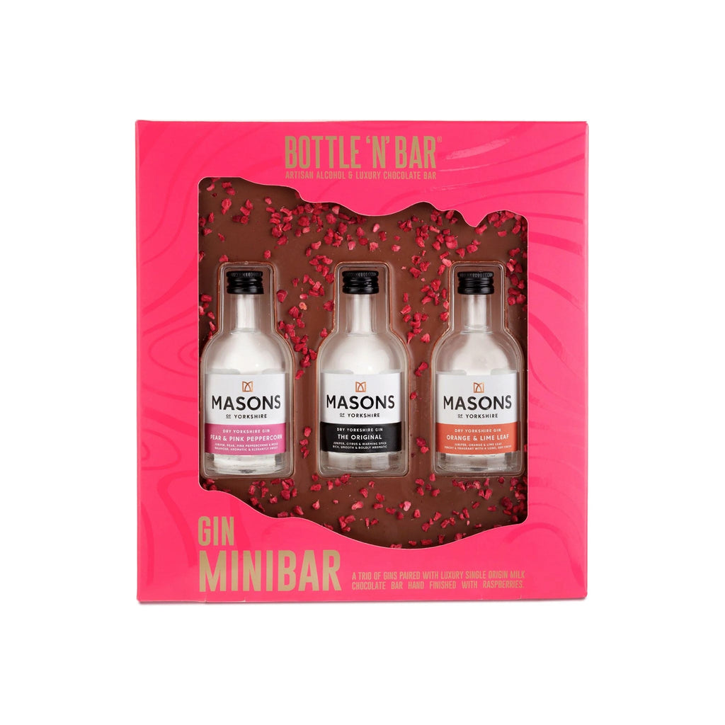 Bottle 'n' Bar Masons Gin Minibar - The Keico
