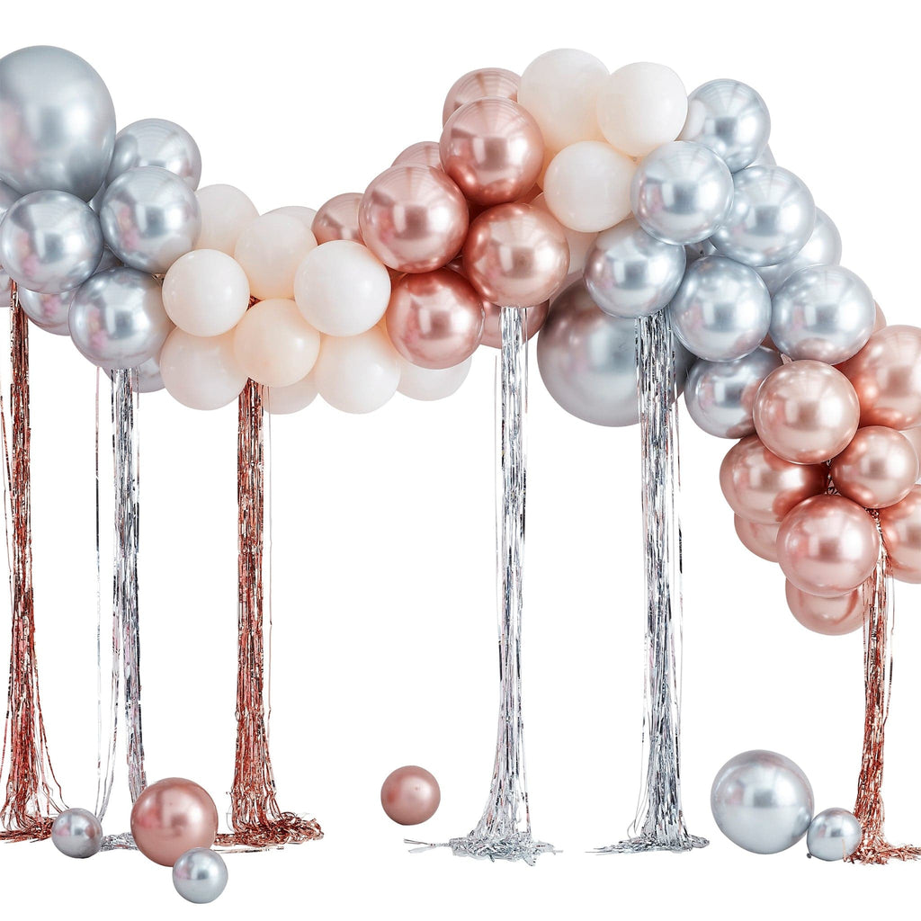 Mixed Metallics Balloon Arch Display Set | Party Supplies | The KeiCo