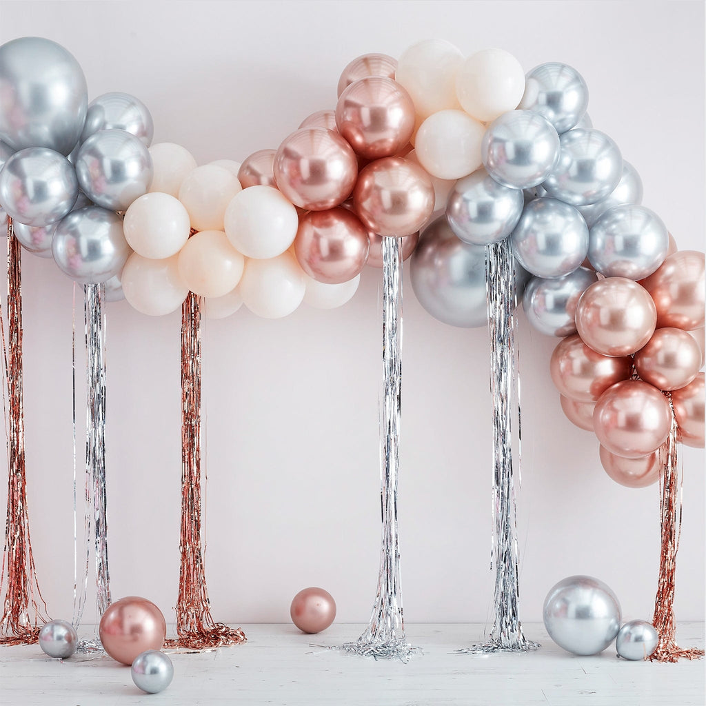 Mixed Metallics Balloon Arch Display Set | Party Supplies | The KeiCo