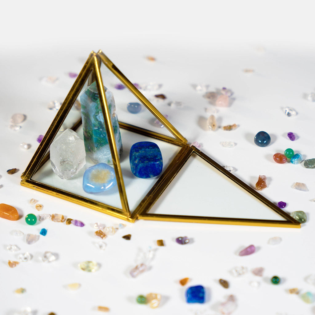 Motivation & Creativity - Crystal Pyramid Gift Set - The Keico