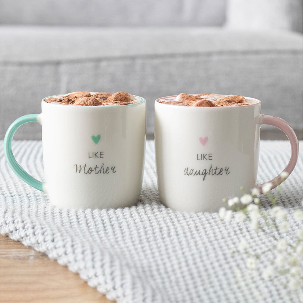 Like Mother Like Daughter Mugs | Mug Gift Set | Mum Gifts | The KeiCo