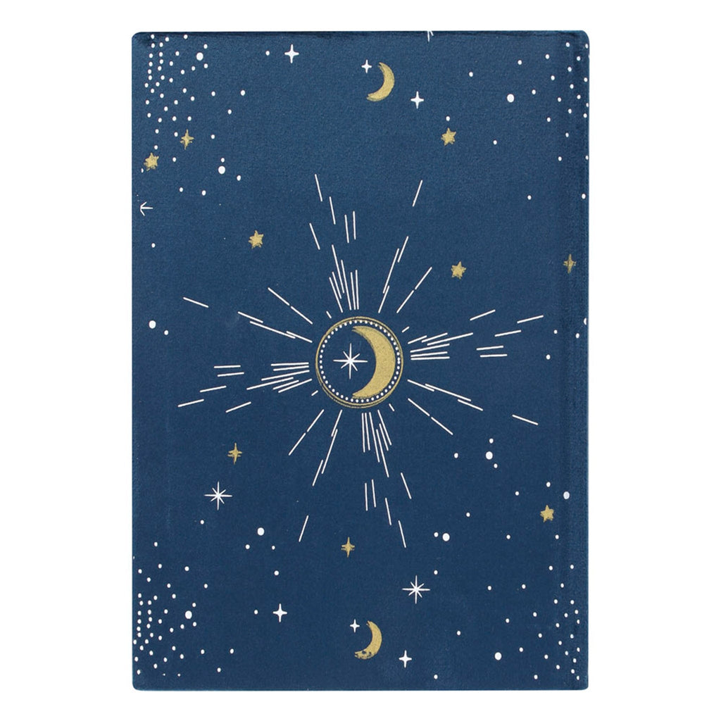 Crescent Moon Velvet Notebook | Wellness Gifts | The KeiCo