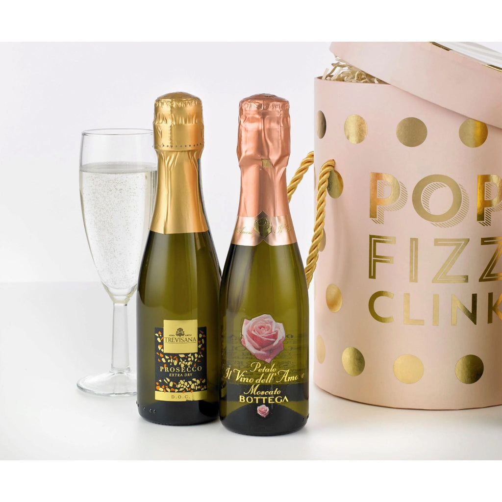 Pop Fizz Clink - Prosecco & Sparkling Wine Drum Gift Box - The Keico
