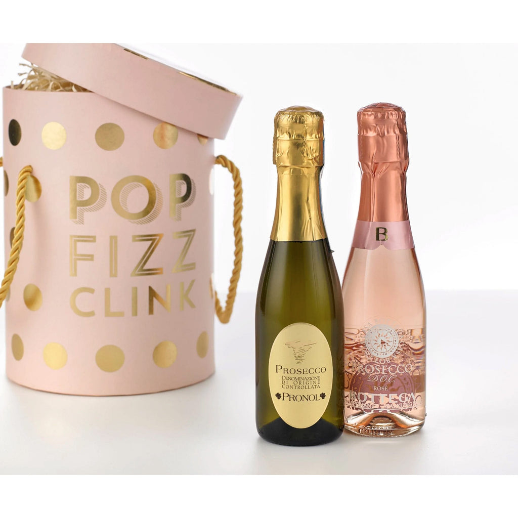 Pop Fizz Clink - Prosecco & Sparkling Wine Drum Gift Box - The Keico