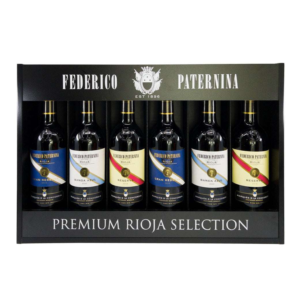 Luxury Rioja Wine Wooden Selection Box, 6 x 75cl - The Keico