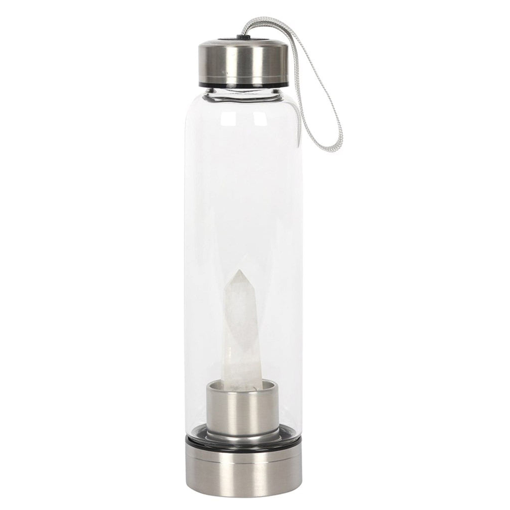 Crystal Infused Glass Water Bottles - The Keico