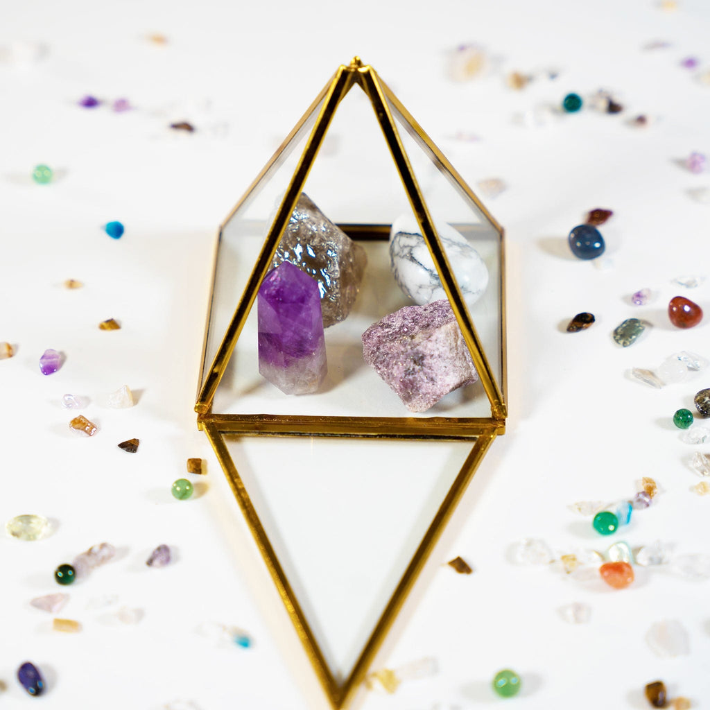Relax & Sleep - Crystal Pyramid Gift Set - The Keico