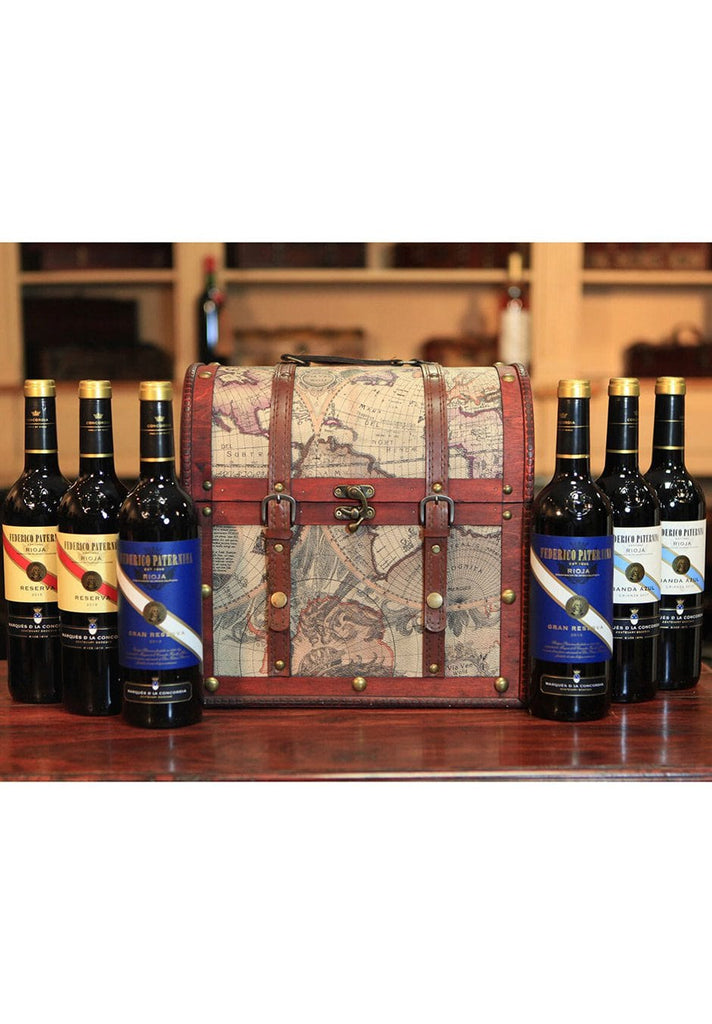 Rioja Wine Chest Gift Set, 6 x 75cl - The Keico