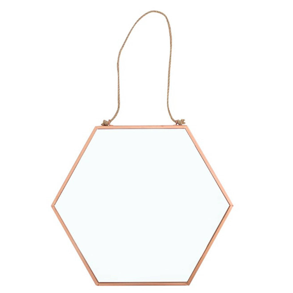 Hexagonal Wall Mirror | Home Decor | KeiCo Living