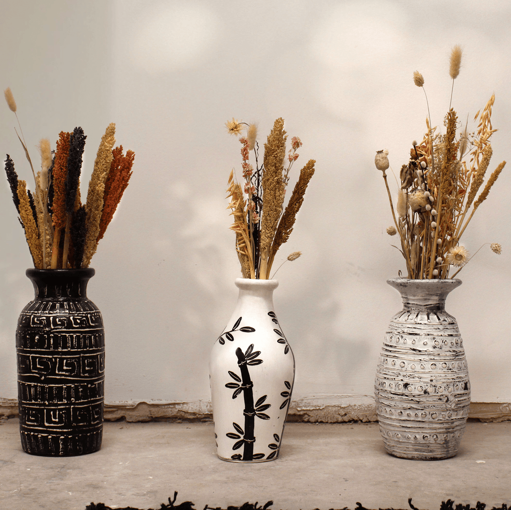 Bamboo Style Vase | The Zen Home | Homeware & Decor | KeiCo Living 