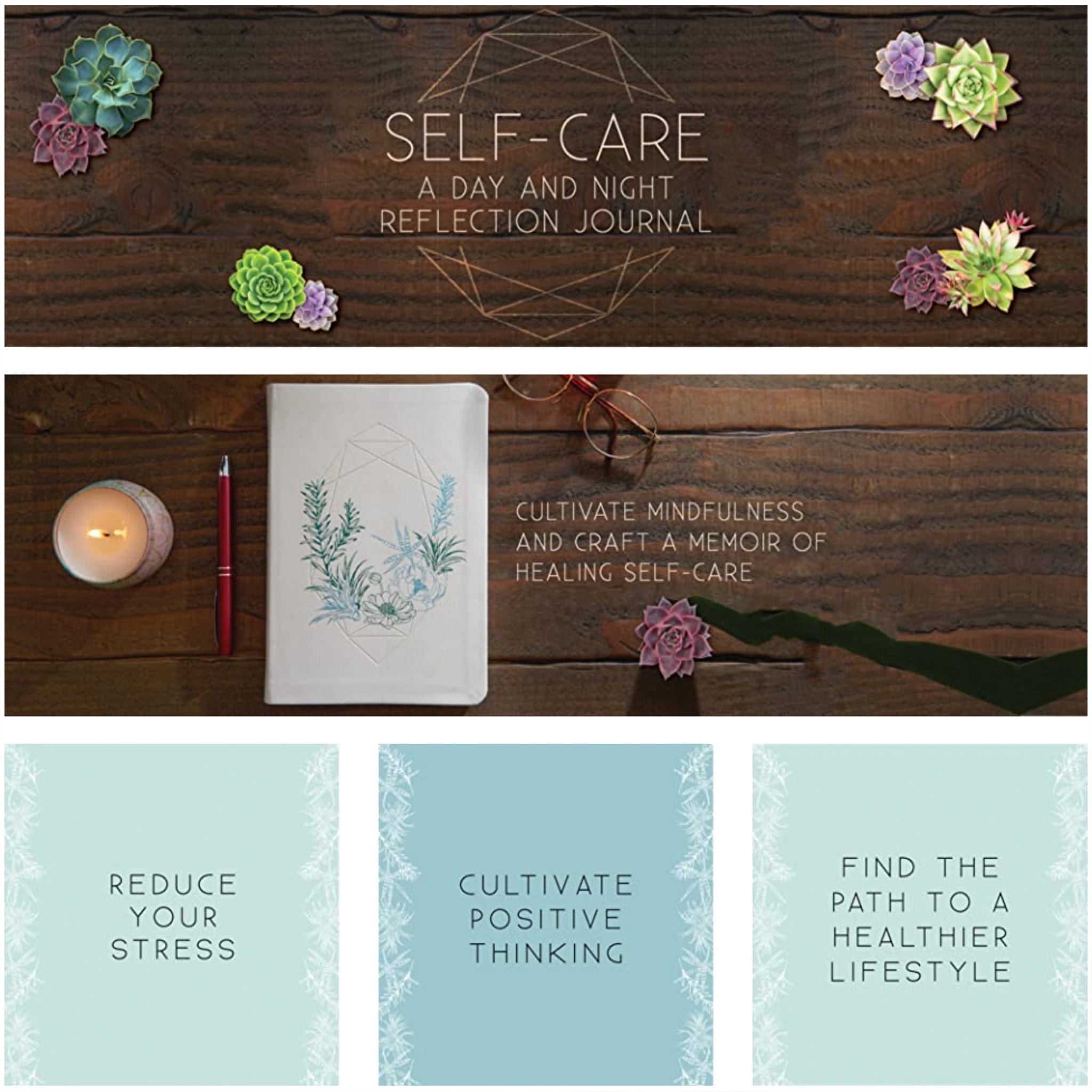 Refection Journal 📖 Day & Night Reflection Journals by KeiCo: Embrace the Moment– The Keico