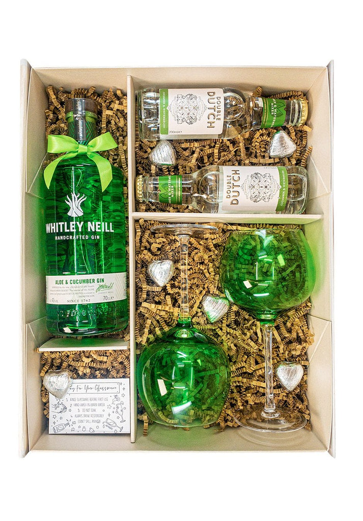 Whitley Neill Aloe & Cucumber 70cl Gin Gift Set - The Keico