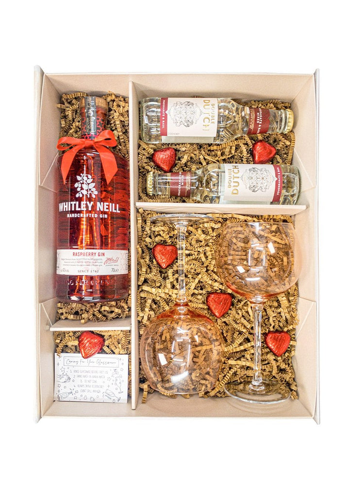 Whitley Neill Raspberry Gin 70cl Gift Set - The Keico