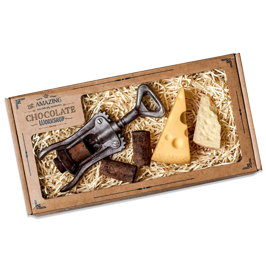 Cheese & Wine Lovers | Chocolate Gift Set | The KeiCo